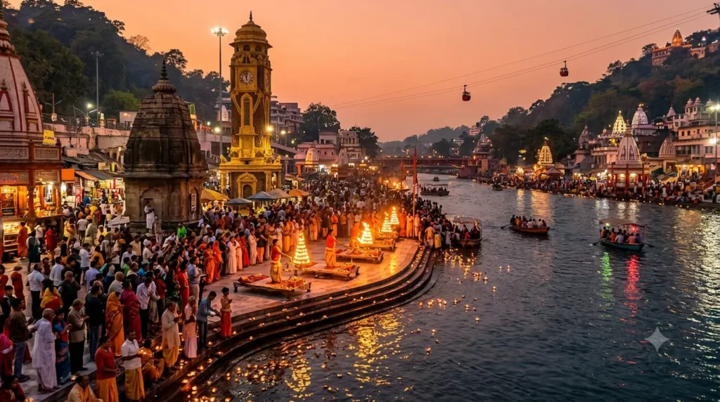 Har Ki Pauri ghat on the Ganga